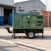 Generador Diésel Tipo Remolque OEM de 20kw, 30KW, 40KW, 50KW, Motor Cummins, Calidad Confiable, Precio Económico