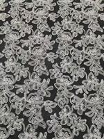 Tissu en dentelle africaine perlée de haute qualité, broderie de sequins et perles nigériennes, dentelle française en tulle pour robe de soirée