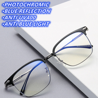 Lentes Fotocromáticas para Hombre, Anti-Reflejantes, con Bloqueo de Luz Azul, Protección UV400, Ópticas 2026