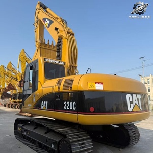 รถขุดตีนตะขาบ Caterpillar 320C มือสอง ขนาด 20 ตัน บุ้งกี๋ 1 ลูกบาศก์เมตร ยี่ห้อญี่ปุ่น ของแท้ รถขุดขนาดใหญ่ ชั่วโมงการทำงานต่ำ ได้รับการรับรองมาตรฐาน CE - Product Image 4