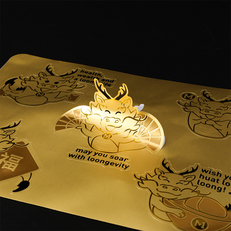 Custom Wine Glass Bottle PVC Labels Strong Adhesive Stickers UV Printing Waterproof 3D Logo Embossed Craft Stickers