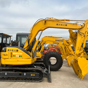 รถขุดมือสอง KOMATSU PC75US ราคาถูก คุณภาพเยี่ยม รถขุดมือสอง KOMATSU ขาย - Product Image 1