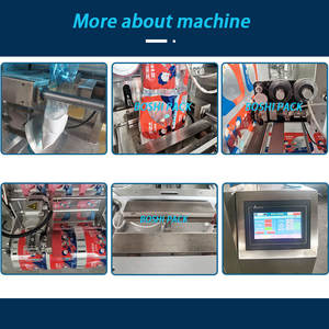 Machine d'emballage automatique de farine de 250g 1kg Machine à emballer d'assaisonnement de condiment de café de protéine d'amidon - Product Image 2