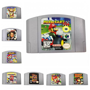 Cartucho <span class=keywords><strong>de</strong></span> Videojuego N64 Versión USA <span class=keywords><strong>de</strong></span> 64 Bits para Consola <span class=keywords><strong>de</strong></span> Juegos N64 - Product Image 1