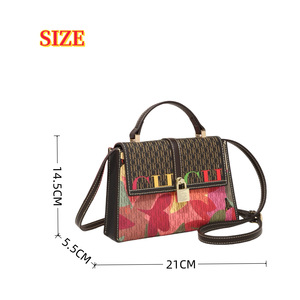 Sac à bandoulière élégant pour femmes, nouvelle marque célèbre, style de créateur de luxe, sac à main tendance pour le shopping et les voyages - Product Image 6