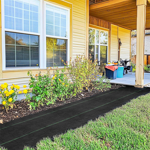 Bon <span class=keywords><strong>prix</strong></span> tissé tapis de mauvaises herbes jardin aménagement paysager tissu rouleau <span class=keywords><strong>bloc</strong></span> de mauvaises herbes tapis de jardinage pour lit de fleurs - Product Image 6