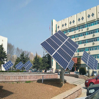 La maison suiveur solaire à deux axes de haute précision Sun système de suivi avec double axe