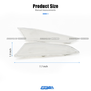 ไฟท้ายรถแบบเรียบง่ายไฟข้างกันชนหลังสำหรับ McLaren 650 12C L 11A9222CP R 11A9223CP 2025 - Product Image 5