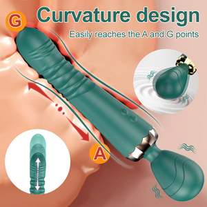 Lotusif อุปกรณ์นวดซิลิโคนยืดได้12ความถี่สำหรับผู้หญิงเครื่องสั่นสำหรับผู้ใหญ่ - Product Image 3