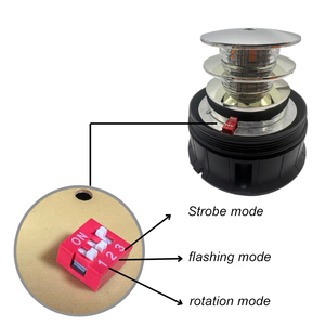 Nouvelles Balises Rotatives à LED d'Urgence pour Véhicules, Lampes de Sécurité Routière Clignotantes Stroboscopiques Universelles 12V - Product Image 4