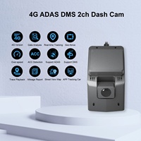 Cámara para Vehículo 4G/5G con ADAS, DMS, GPS, 1080P, Transmisión en Vivo LTE, Monitoreo de Flota, Doble Lente, DVR, Sistema de Alarma de Fatiga
