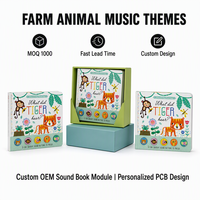 Livre Audio pour enfants, boutons poussoirs, livres Audio pour enfants, éducation, livre sonore, maison en carton, personnalisé, OEM