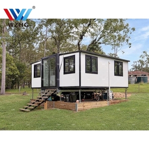Tiny Home House Container Kit completamente amueblado <span class=keywords><strong>Mansión</strong></span> con baño y cocina Casas <span class=keywords><strong>3</strong></span> dormitorios Barato - Product Image 1