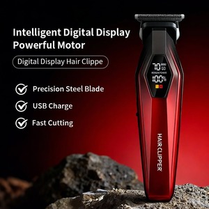Cortadora de Cabello con Pantalla Digital, Motor sin Escobillas Recargable, Corte Rápido, Calidad Profesional de Salón - Product Image 1