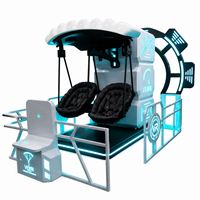 Simulador de Parapente Interactivo de Doble Asiento para Parques de Diversiones Interiores