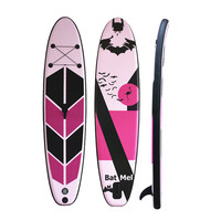 Tabla de Paddle Surf Inflable de Doble Capa con Diseño Personalizado de Puntada Directa, Nueva en 2021