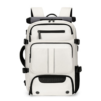 Tas Ransel Laptop 16 Inch Baru Grosir Ekspor Tahan Air Bahan Oxford dengan Port USB untuk Perjalanan dan Kerja