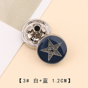 Chất Lượng Cao Sang Trọng Vàng Tùy Chỉnh Của Người Đàn Ông Thobe Hình Tròn Hồi Giáo Hồi Giáo Phong Cách Snap Nút Đóng Cửa Flatback Kỹ Thuật Mạ - Product Image 6