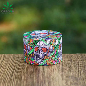 Оптовая продажа, шлифовальные машины OEM/ODM с индивидуальным логотипом, металлические травы, 4 слоя, 2,5, 63 мм, шлифовальные машины для табачных трав - Product Image 2