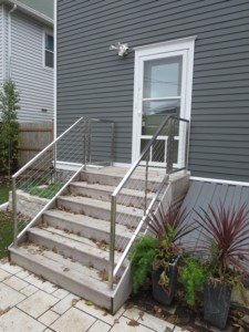 Rampe <span class=keywords><strong>de</strong></span> protection en câble d'acier inoxydable Prima Modern pour <span class=keywords><strong>mezzanine</strong></span> d'appartement, <span class=keywords><strong>balustrade</strong></span> en fil métallique <span class=keywords><strong>de</strong></span> haute qualité avec système <span class=keywords><strong>de</strong></span> poteaux - Product Image 5