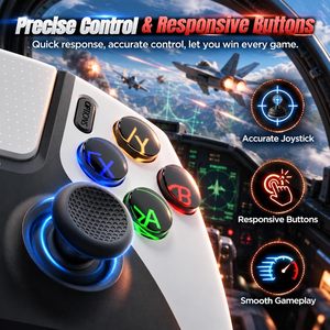 <b>Wireless</b> Gamepad for 4 & for Ver2.1+EDR Cross-Platform Compatible <b>PC</b> Android - Product Image 5