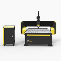 Machine de fraisage CNC pour bois ANBEN 1325, broche de refroidissement par eau 5,5 kW, systèmes de contrôle NC Studio Syntec, PLC, engrenages, prix compétitif