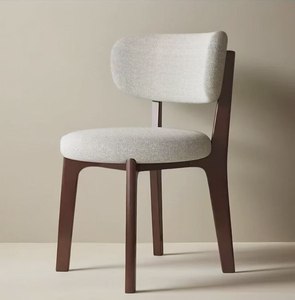Sedia da Pranzo <span class=keywords><strong>di</strong></span> Alta Qualità in <span class=keywords><strong>Legno</strong></span> per Casa, <span class=keywords><strong>Cucina</strong></span> e Ristorante con Schienale in Vimini e Cuscino - Product Image 3