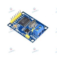 MCP2515 CAN bus module TJA1050 receiver SPI protocol 51 microcontroller program routine