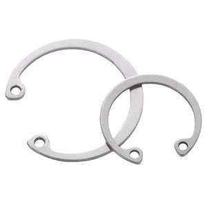 Anneau de retenue en acier inoxydable, rondelle à ressort concave, circlip, attaches de verrouillage, anneaux à ressort de type C interne, norme DIN, sur mesure - Product Image 4