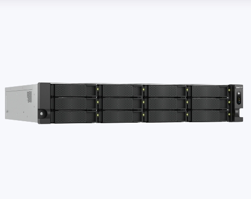 QNAP TS-h1277AXU-RP-R7-32G 10GbE-ready 12 Bay Rackmount Network Storage Server