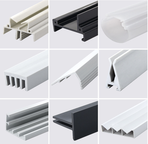 Profili <span class=keywords><strong>in</strong></span> <span class=keywords><strong>PVC</strong></span> estruso di alta qualità personalizzati <span class=keywords><strong>per</strong></span> <span class=keywords><strong>accessori</strong></span> finestre <span class=keywords><strong>in</strong></span> <span class=keywords><strong>PVC</strong></span> - Product Image 3