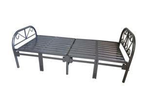 折りたたみベッド 省スペース 鉄鋼製 格安 ポータブル キャンプ用 金属製 折りたたみベッドフレーム 価格 - Product Image 2