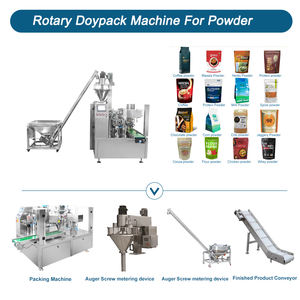 500g 1Kg Auger Lavado de especias Doypack Máquina de llenado omo Detergente para ropa Cacao Jabón en polvo Máquina de envasado de bolsas prefabricadas - Product Image 3