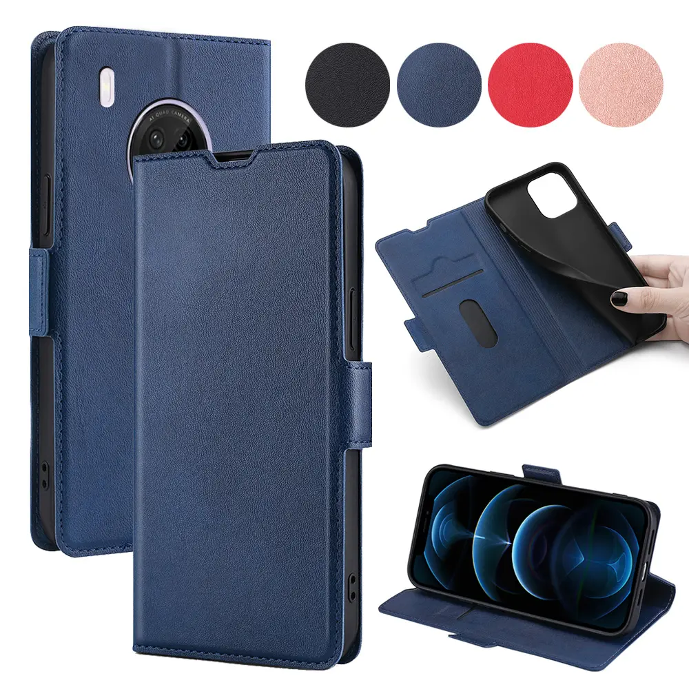 Fashion Leather Mobile Phone Case for Huawei Y9S Y9A Y9 Y8S Y7P Y6P Y5P Wallet Flip leather Mobile Covers