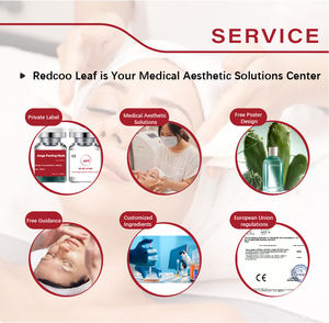 Redcooleaf 5ml + 50mg כחול נחושת פפטיד קולגן תיקון אהה אנטי טיפוח עור פנים תיקון אמפולה סרום - Product Image 6