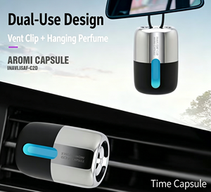 Instock Car Hanging Aromatherapy Decoration Dual-Use Design Vent Clip Fragrance Car Air Outlet Perfume Aroma <strong>Diffuser</strong> - Product Image 3
