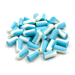 Bouchons d'oreille écologiques en mousse PU CE Protection auditive jetable Bouchons d'oreille souples pour dormir Bouchons d'oreille de couleur mélangée - Product Image 2