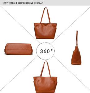 New High Quality Women Messenger Bags for Women Genuine Leather Handbags Crossbody Bags Ladies Shoulder Bags <b>Tote</b> Top-handle - Product Image 3