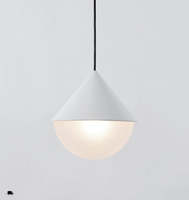 Top mode intérieur salon et bureau formes géométriques de style moderne verre LED 40W plusieurs couleurs lumière pendentif lustre