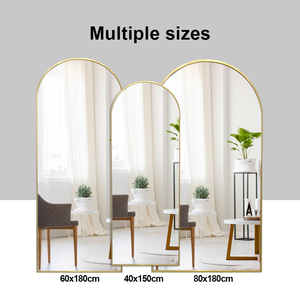 Nhà Máy Bán buôn sang trọng trang trí nội thất kích thước lớn đầy đủ chiều dài vòm thẩm mỹ phòng trang trí nội thất gương - Product Image 2