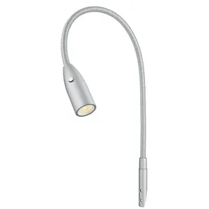 led reading light for bed with gooseneck