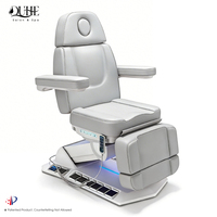 Lit de beauté blanc de haute qualité, fauteuil électrique pour soins du visage, lit d'esthéticienne, lit de massage inclinable, ensemble de traitement cosmétique pour spa et salon