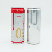 Canettes en aluminium personnalisées de 185 ml, 330 ml, 355 ml, imprimées sur mesure, pour sodas, bières aux fruits, boissons, avec couvercle