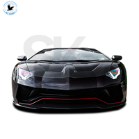 Nouveau capot moteur en fibre de carbone pour Lamborghini Aventador LP700 LP720, vis incluses, capot en fibre de carbone