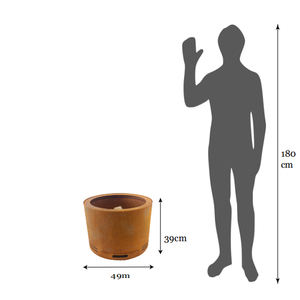 <span class=keywords><strong>Estufa</strong></span> de <span class=keywords><strong>Leña</strong></span> Portátil de Acero Corten de Alta Resistencia con Recubrimiento en Polvo, sin Humo, para Acampar - Product Image 6