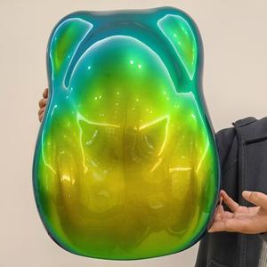 Poudre pour miroir caméléon métallique, 18 couleurs, paillettes, couleur chromée, pour vernis gel, décoration, vernis à ongles - Product Image 6