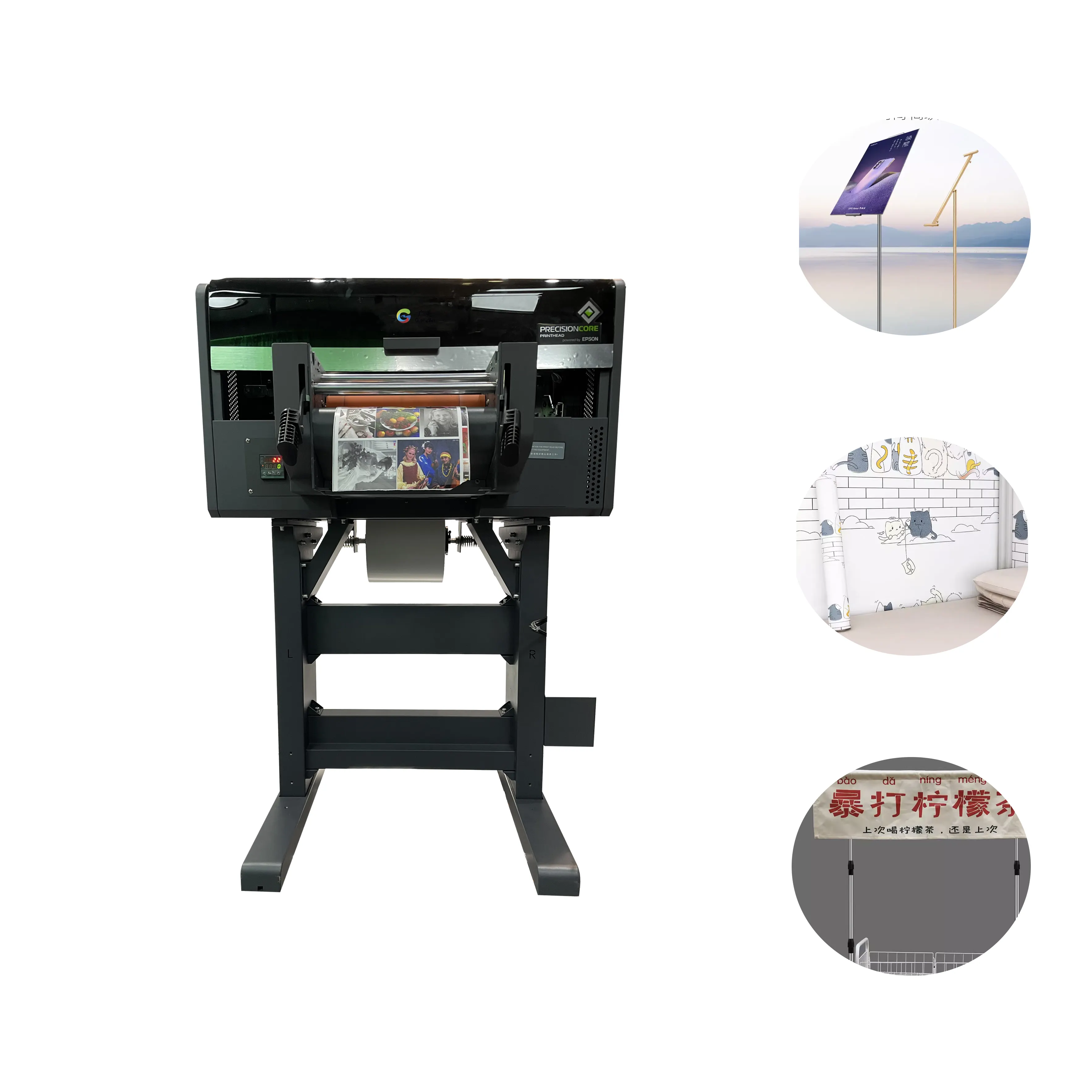 Impresora Printer UV Label Desktop tinggi pencetakan khusus Printer Waybill