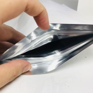 Bolsa de embalaje de té Kraft sellable con calor personalizada, bolsa de papel de almacenamiento de impresión con cremallera de plástico para <span class=keywords><strong>café</strong></span> - Product Image 2