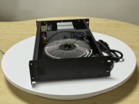 Amplificateur de puissance sonore stéréo 400Wx2 de haute qualité alimentation AC à coque métallique d'impédance active/passive 8/4ohm