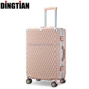 <span class=keywords><strong>Valise</strong></span> en aluminium 20 pouces à coque rigide avec serrure TSA, <span class=keywords><strong>valise</strong></span> à roulettes en métal pour voyages de luxe, haute qualité - Product Image 6